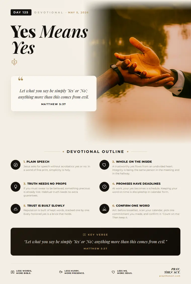 Day 125 — Yes Means Yes